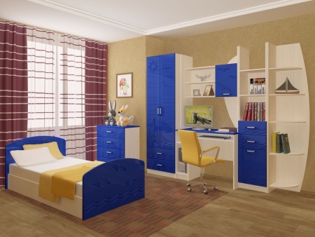 Детский Гарнитур Юниор-2 МДФ/Разные Цвета