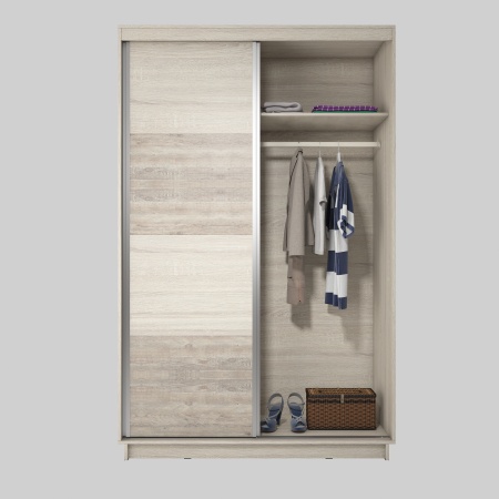 Шкаф-Купе Гринвуд Дуб Сонома (Ш-1200/1400/1600/2000 мм x В-2196 x Г-586 мм)